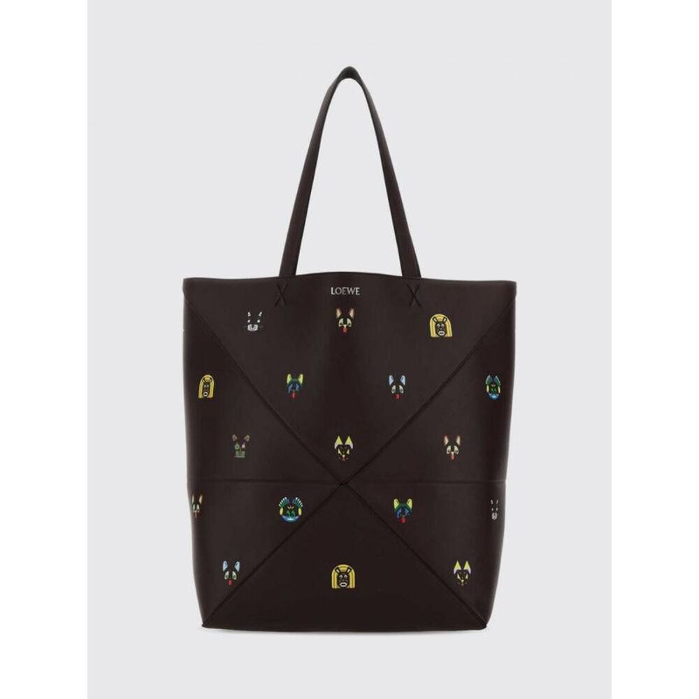 Loewe Shoulder Bag Men Brown